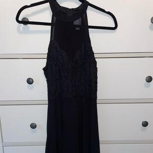 New blue rain dress XS